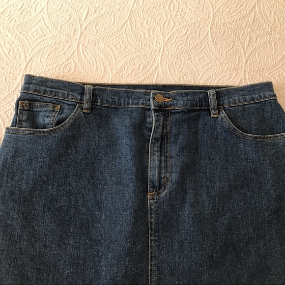 Falls Creek Denim Pencil Skirt - Picture 3 of 8